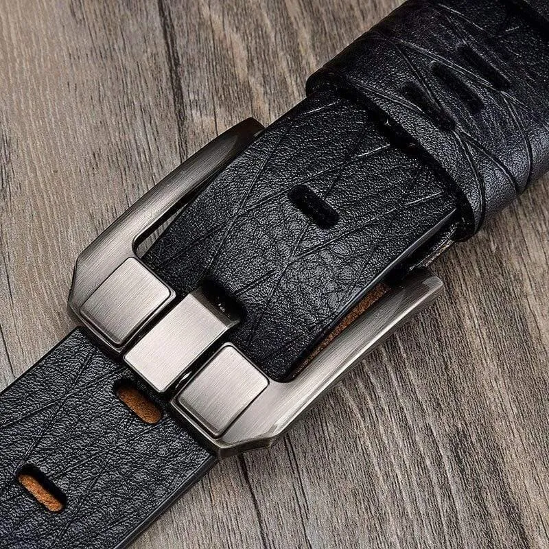 Gürtel männlich Leder Gürtel Männer Riemen männlich Echtes Leder Luxus Pin Schnalle Gürtel für Männer Gürtel Kummerbunds Ceinture Homme