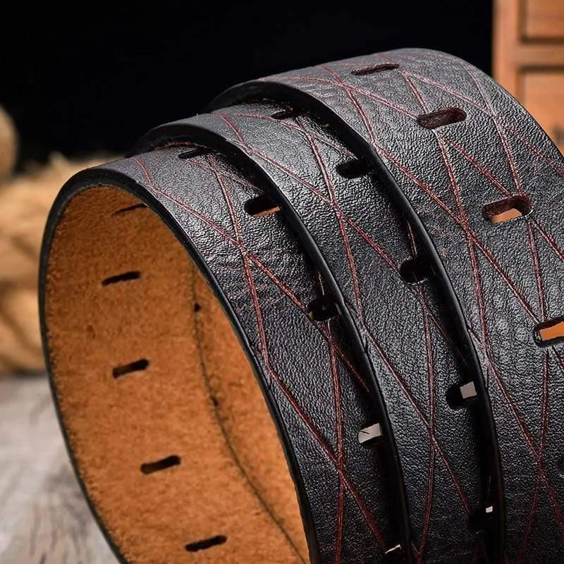 Gürtel männlich Leder Gürtel Männer Riemen männlich Echtes Leder Luxus Pin Schnalle Gürtel für Männer Gürtel Kummerbunds Ceinture Homme