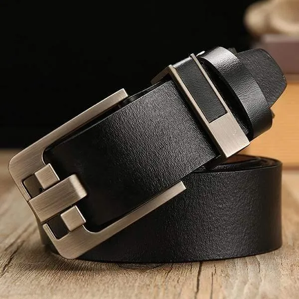 Gürtel männlich Leder Gürtel Männer Riemen männlich Echtes Leder Luxus Pin Schnalle Gürtel für Männer Gürtel Kummerbunds Ceinture Homme