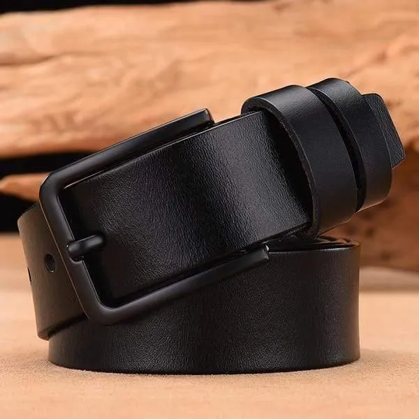 Gürtel männlich Leder Gürtel Männer Riemen männlich Echtes Leder Luxus Pin Schnalle Gürtel für Männer Gürtel Kummerbunds Ceinture Homme