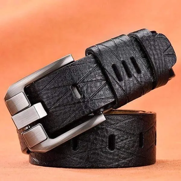 Gürtel männlich Leder Gürtel Männer Riemen männlich Echtes Leder Luxus Pin Schnalle Gürtel für Männer Gürtel Kummerbunds Ceinture Homme