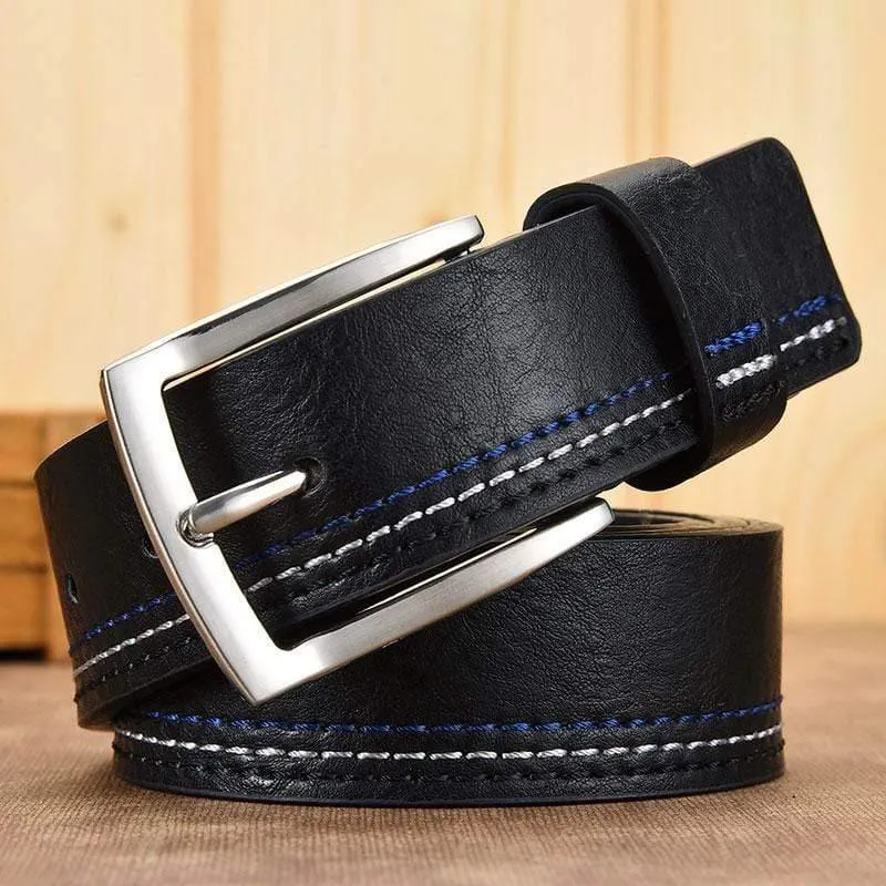Männer Echte Leder Gürtel Designer Freizeit Gürtel für Mann Pin Schnalle Business Kleid Männlich Dropshipping