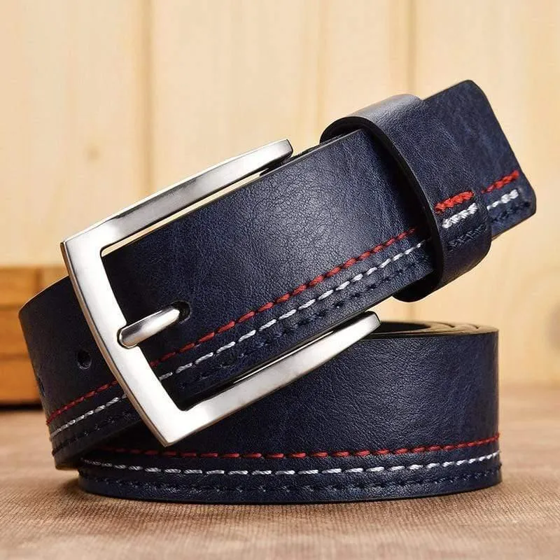 Männer Echte Leder Gürtel Designer Freizeit Gürtel für Mann Pin Schnalle Business Kleid Männlich Dropshipping
