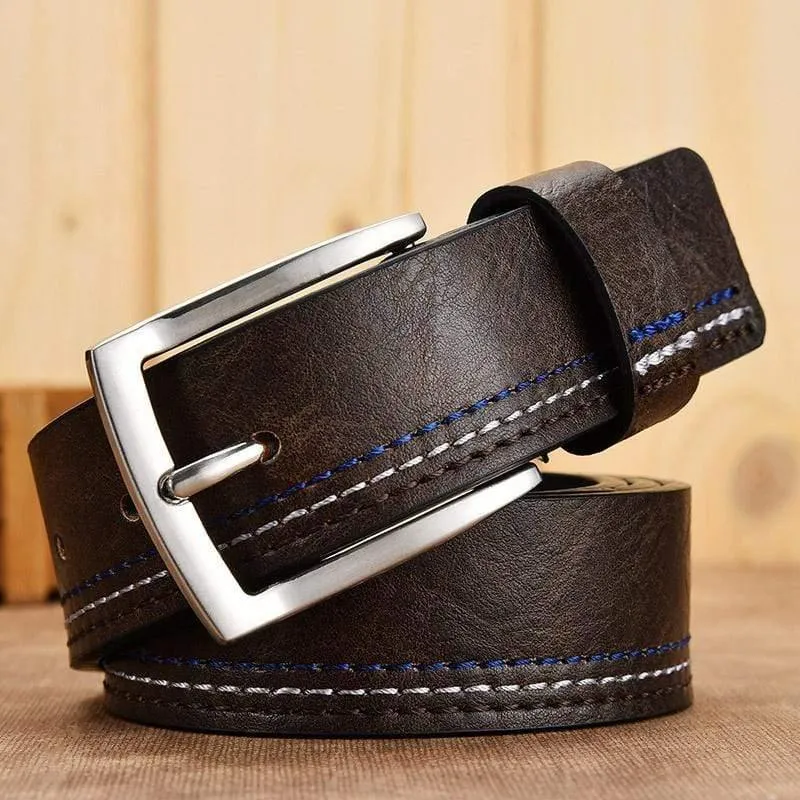 Männer Echte Leder Gürtel Designer Freizeit Gürtel für Mann Pin Schnalle Business Kleid Männlich Dropshipping