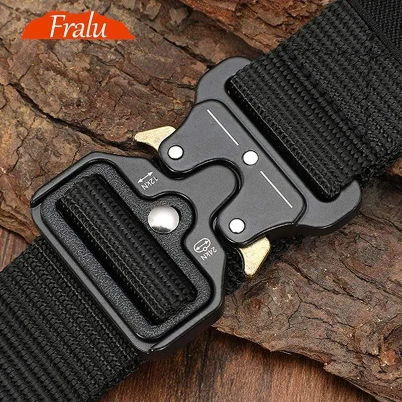 125-140long Big Size Belt Männlicher taktischer Militärgürtel im Freien Taktischer Gürtel Herren Militärische Nylongürtel Armee