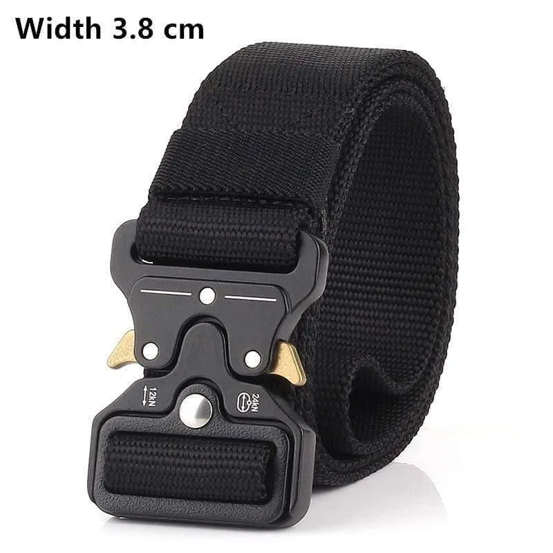 125-140long Big Size Belt Männlicher taktischer Militärgürtel im Freien Taktischer Gürtel Herren Militärische Nylongürtel Armee