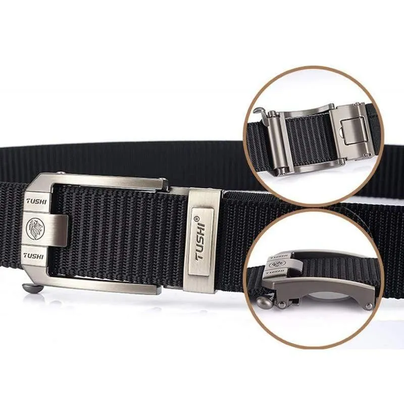 Taktischer Gürtel Nylon Militär Armee Gürtel Outdoor Metallschnalle Polizei Heavy Duty Herren Training Jagdgürtel