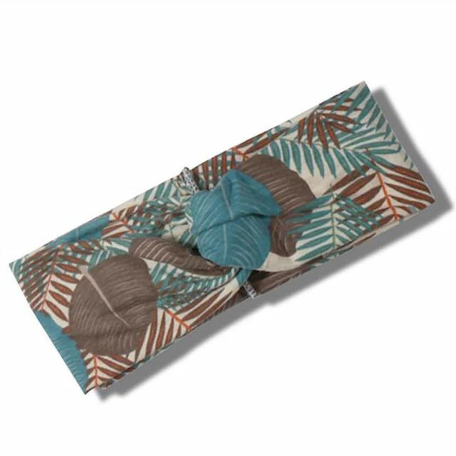 Boho-Blumen-Stirnbänder für Frauen, Vintage-Haarbänder, Schleifen, Yoga, Turban, Kopfbedeckung, Mädchen-Haar-Accessoires