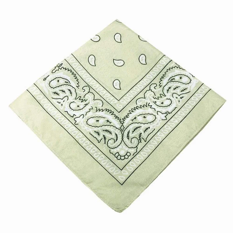 Mode Frauen Baumwolle Bandana Schal Platz Weibliche Bandanas 55 cm * 55 cm Headwear Rock Mädchen Kopf Schal Stirnbänder Haar zubehör