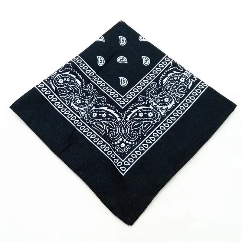 Mode Frauen Baumwolle Bandana Schal Platz Weibliche Bandanas 55 cm * 55 cm Headwear Rock Mädchen Kopf Schal Stirnbänder Haar zubehör