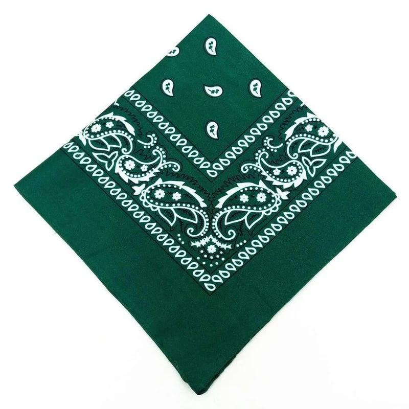 Mode Frauen Baumwolle Bandana Schal Platz Weibliche Bandanas 55 cm * 55 cm Headwear Rock Mädchen Kopf Schal Stirnbänder Haar zubehör