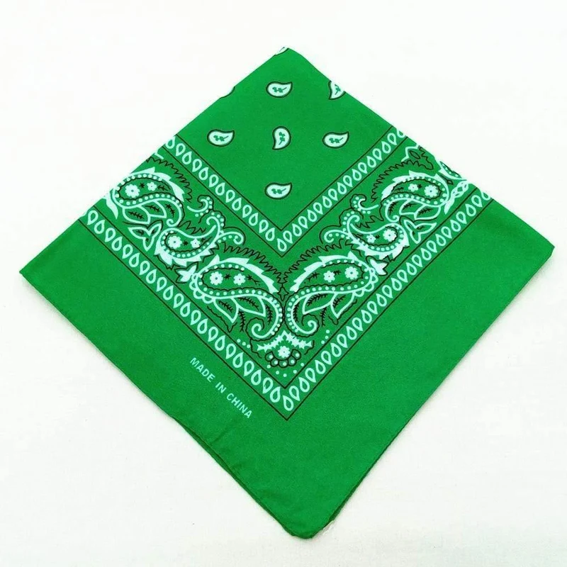 Mode Frauen Baumwolle Bandana Schal Platz Weibliche Bandanas 55 cm * 55 cm Headwear Rock Mädchen Kopf Schal Stirnbänder Haar zubehör