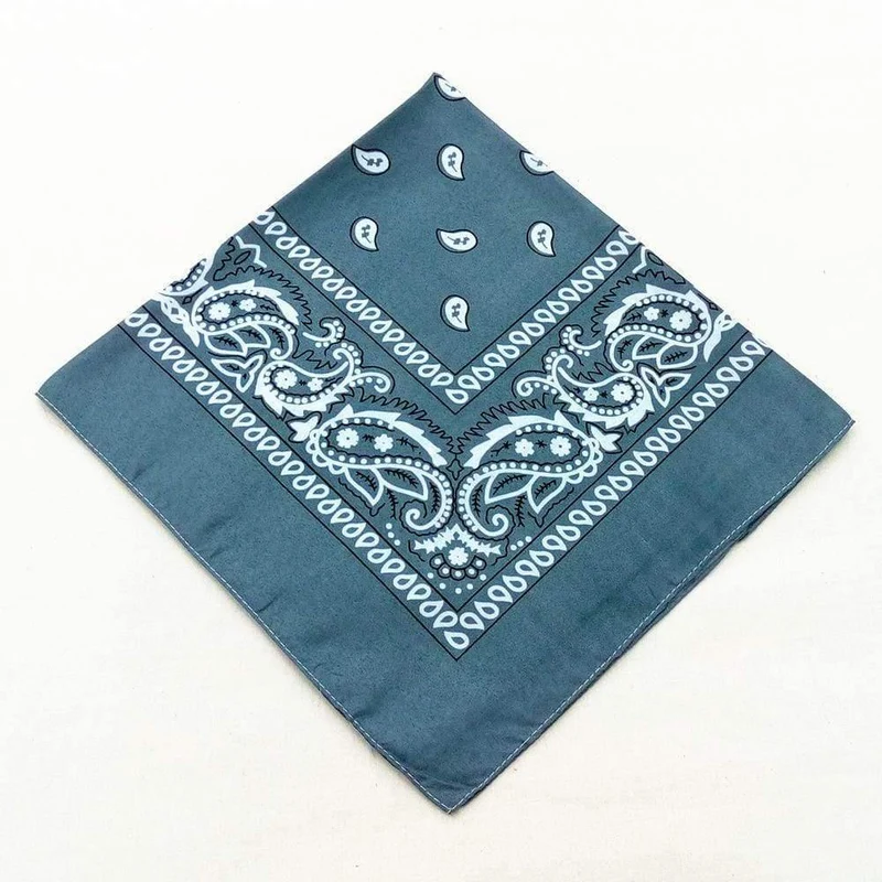Mode Frauen Baumwolle Bandana Schal Platz Weibliche Bandanas 55 cm * 55 cm Headwear Rock Mädchen Kopf Schal Stirnbänder Haar zubehör