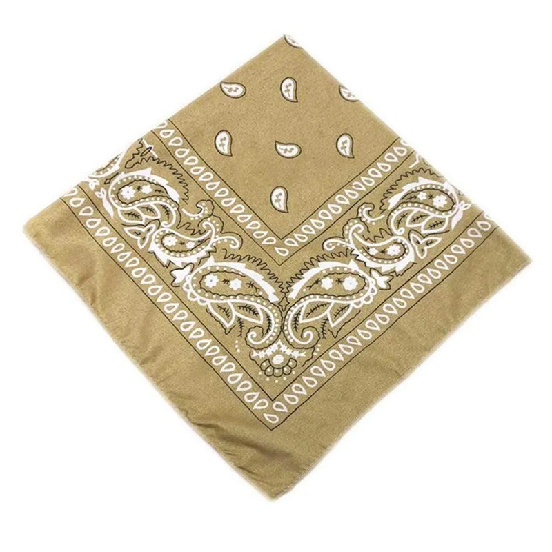 Mode Frauen Baumwolle Bandana Schal Platz Weibliche Bandanas 55 cm * 55 cm Headwear Rock Mädchen Kopf Schal Stirnbänder Haar zubehör