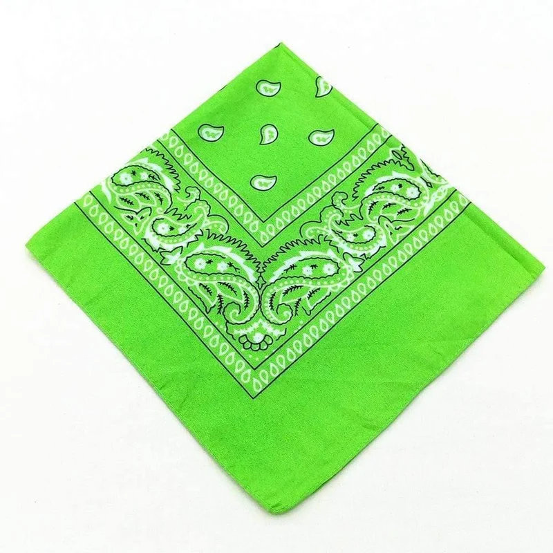 Mode Frauen Baumwolle Bandana Schal Platz Weibliche Bandanas 55 cm * 55 cm Headwear Rock Mädchen Kopf Schal Stirnbänder Haar zubehör