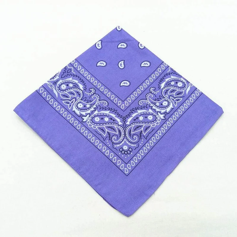 Mode Frauen Baumwolle Bandana Schal Platz Weibliche Bandanas 55 cm * 55 cm Headwear Rock Mädchen Kopf Schal Stirnbänder Haar zubehör