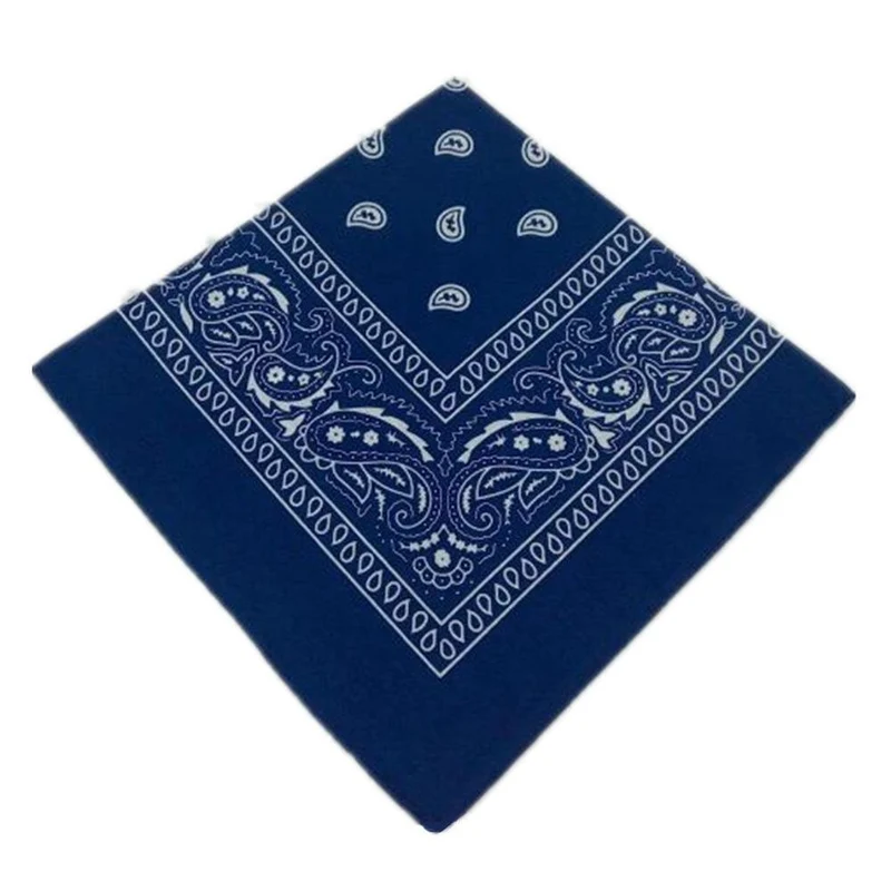 Mode Frauen Baumwolle Bandana Schal Platz Weibliche Bandanas 55 cm * 55 cm Headwear Rock Mädchen Kopf Schal Stirnbänder Haar zubehör