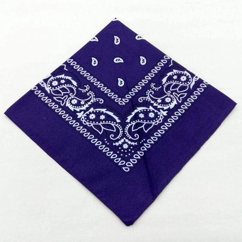 Mode Frauen Baumwolle Bandana Schal Platz Weibliche Bandanas 55 cm * 55 cm Headwear Rock Mädchen Kopf Schal Stirnbänder Haar zubehör