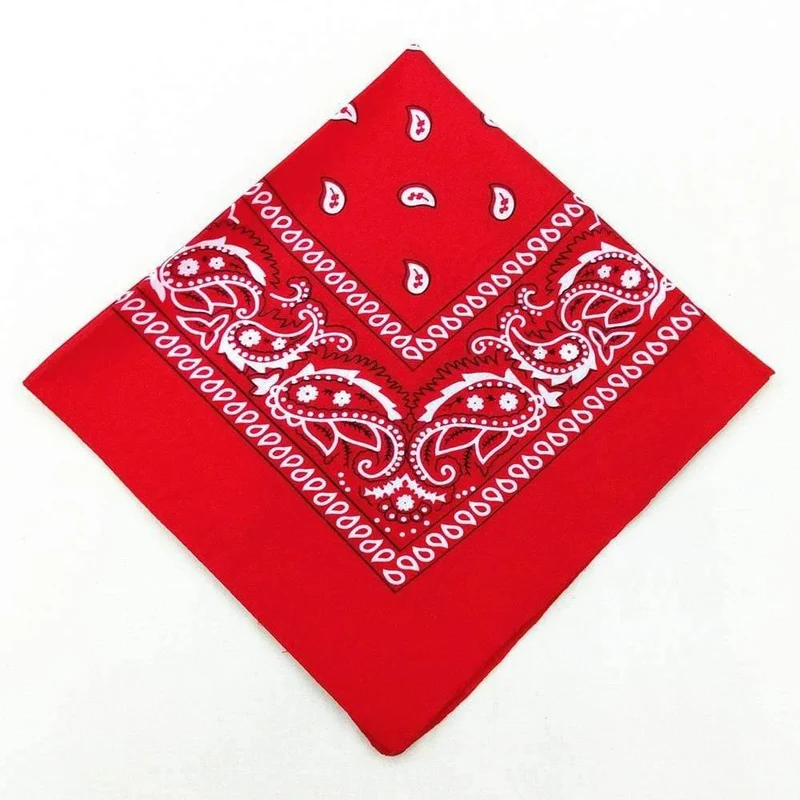 Mode Frauen Baumwolle Bandana Schal Platz Weibliche Bandanas 55 cm * 55 cm Headwear Rock Mädchen Kopf Schal Stirnbänder Haar zubehör