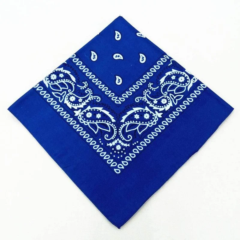 Mode Frauen Baumwolle Bandana Schal Platz Weibliche Bandanas 55 cm * 55 cm Headwear Rock Mädchen Kopf Schal Stirnbänder Haar zubehör