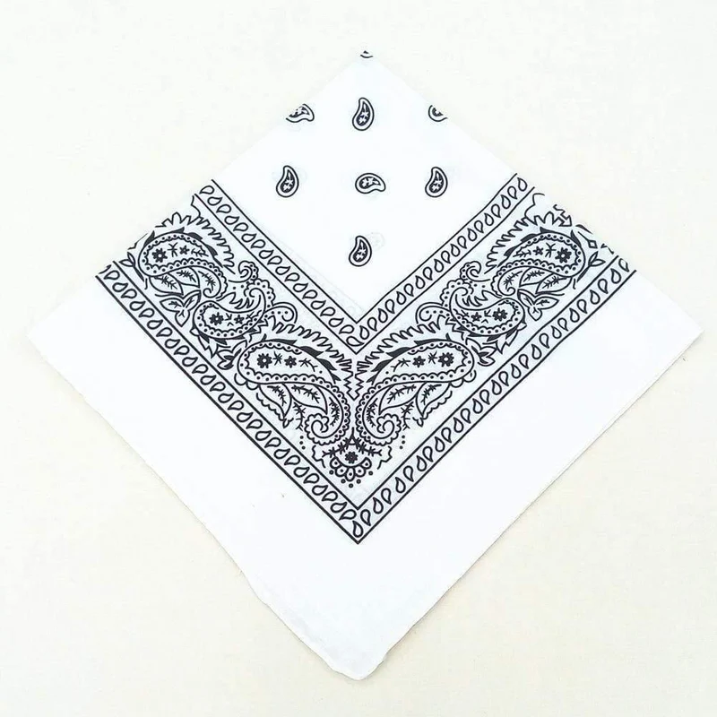 Mode Frauen Baumwolle Bandana Schal Platz Weibliche Bandanas 55 cm * 55 cm Headwear Rock Mädchen Kopf Schal Stirnbänder Haar zubehör