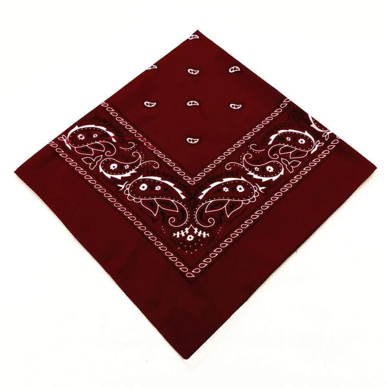 Mode Frauen Baumwolle Bandana Schal Platz Weibliche Bandanas 55 cm * 55 cm Headwear Rock Mädchen Kopf Schal Stirnbänder Haar zubehör