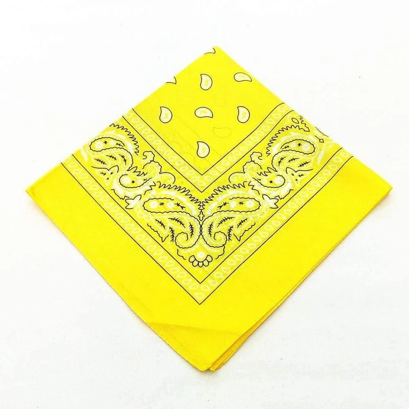 Mode Frauen Baumwolle Bandana Schal Platz Weibliche Bandanas 55 cm * 55 cm Headwear Rock Mädchen Kopf Schal Stirnbänder Haar zubehör