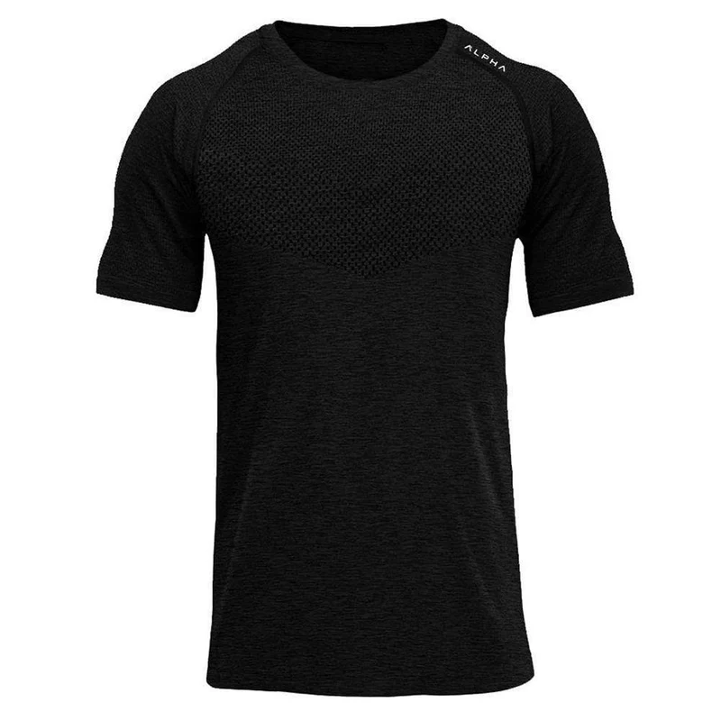 Kompression Quick Dry Shirts Herren Turnhallen Fitness T-Shirt Skinny T-Shirt Tops Männlich Sommer Jogger Workout Crossfit Markenkleidung