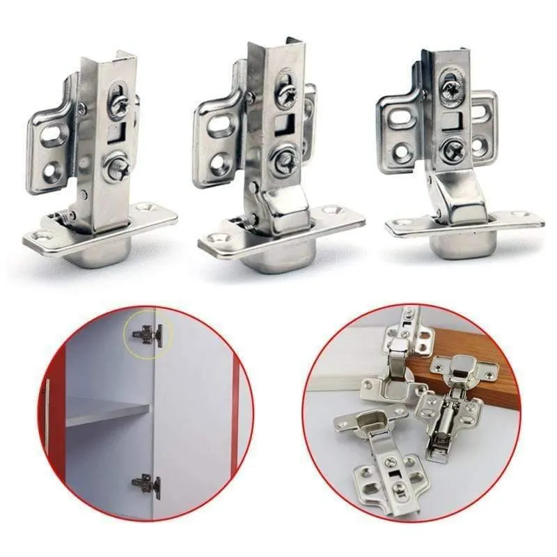 Scharnier Edelstahl Tür Hydraulische Scharniere Dämpfer Puffer Soft Close Für Schrank Küche Möbel Hardware
