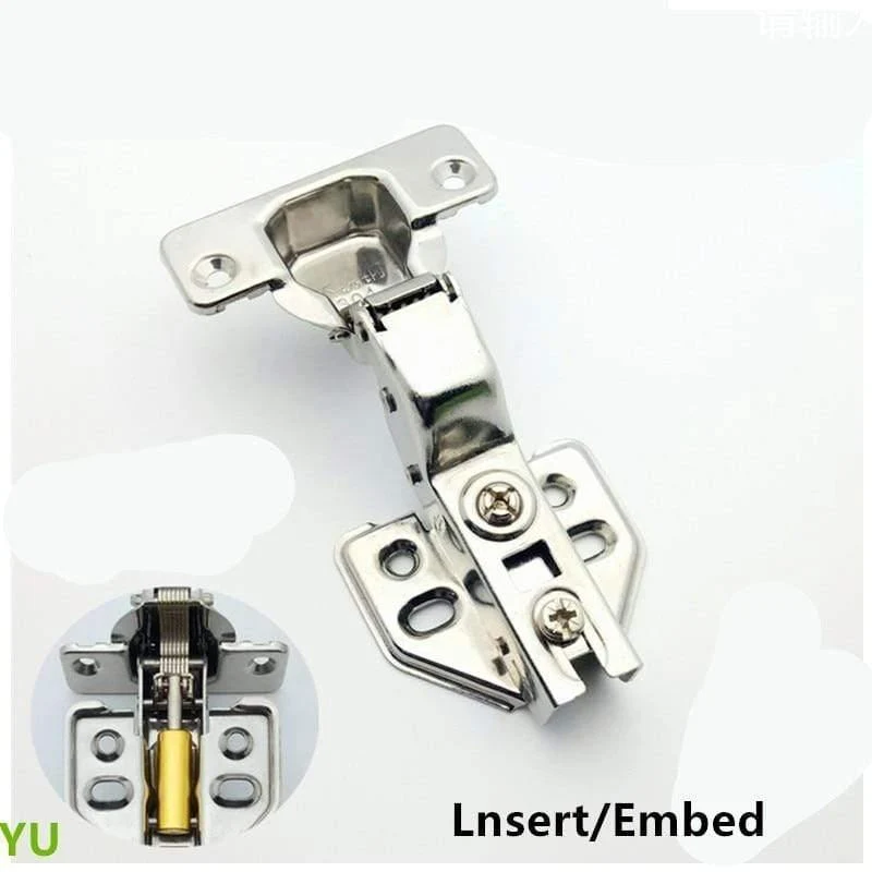 Scharnier Edelstahl Tür Hydraulische Scharniere Dämpfer Puffer Soft Close Für Schrank Küche Möbel Hardware