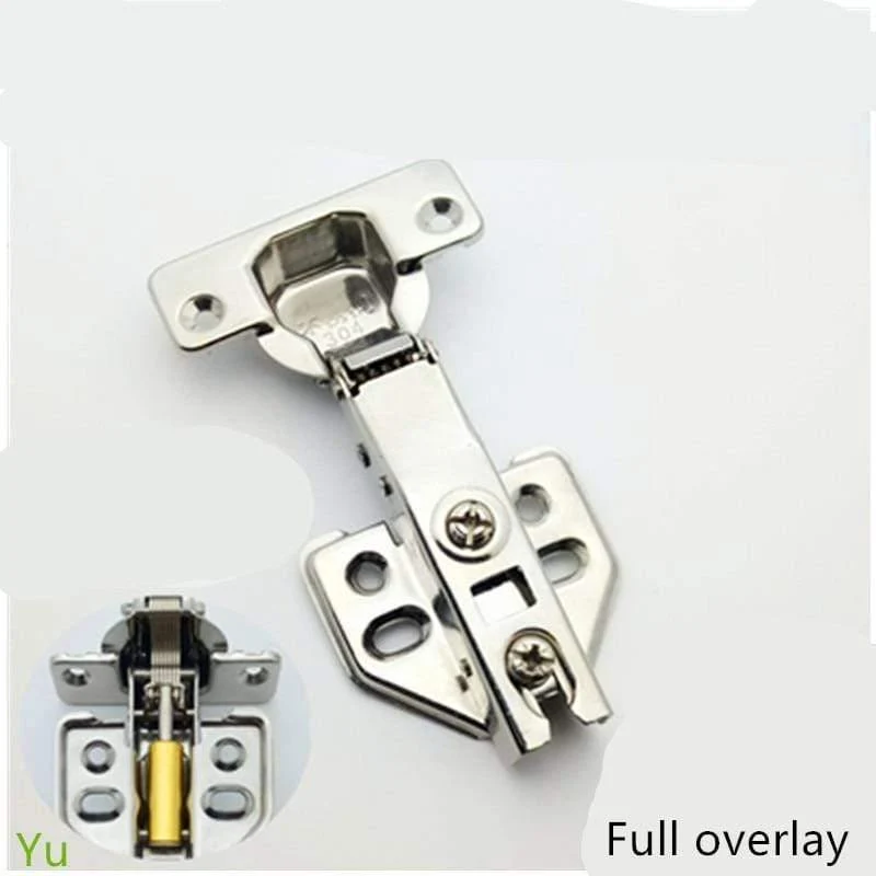 Scharnier Edelstahl Tür Hydraulische Scharniere Dämpfer Puffer Soft Close Für Schrank Küche Möbel Hardware
