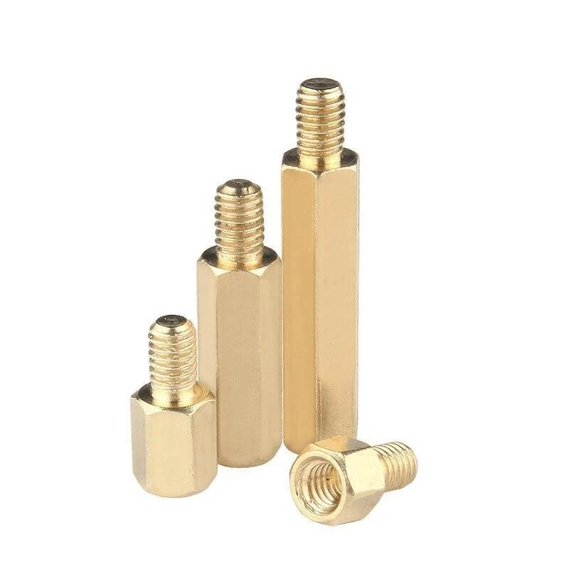 20Pcs M2 / M2.5 Abstandsschraube Pcb Abstandshalter Pilar Sechskantstreben Kupfer Bolzenmutter PC Motherboard Abstandshalter