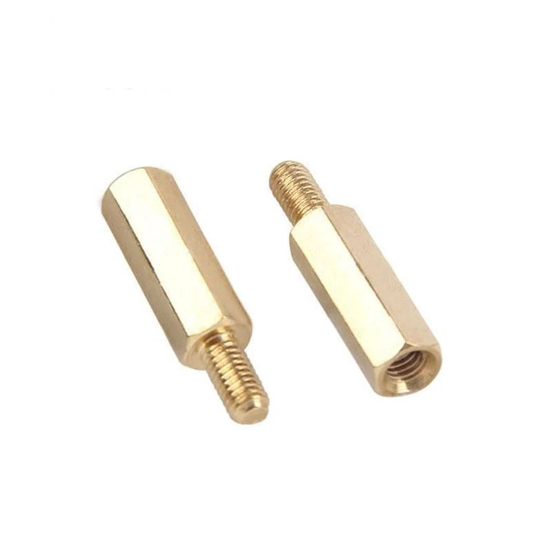 20Pcs M2 / M2.5 Abstandsschraube Pcb Abstandshalter Pilar Sechskantstreben Kupfer Bolzenmutter PC Motherboard Abstandshalter