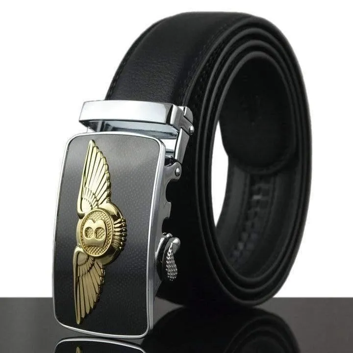 Automatische Schnalle Herren Gürtel Mode Business Gürtel Berühmte Marke Luxusgürtel Für Herren Leder