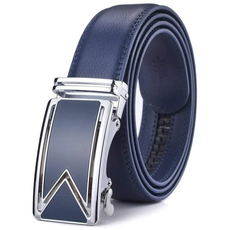 Männer Gürtel Rindsleder Echtes Leder Gürtel Für Männer Luxus Automatische Schnalle Gürtel Braun Schwarz Cinturones Hombre B55