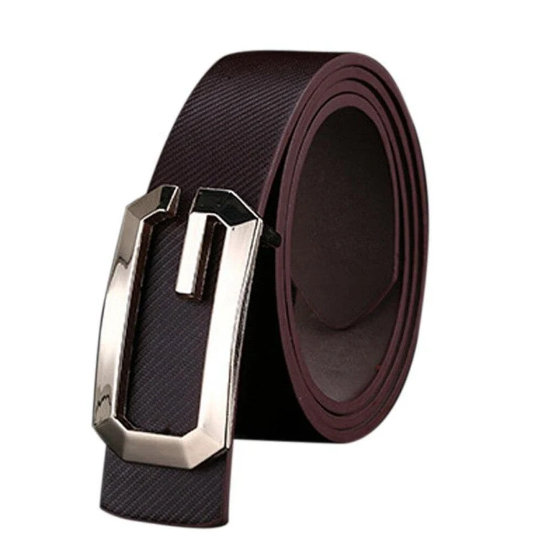 Herren-Gürtel, Cinturones Para Hombre, modisch, einfarbig, modisch, cool, lässig, PU-Leder, dünner Gürtel, dünner schmaler Bund, Unisex
