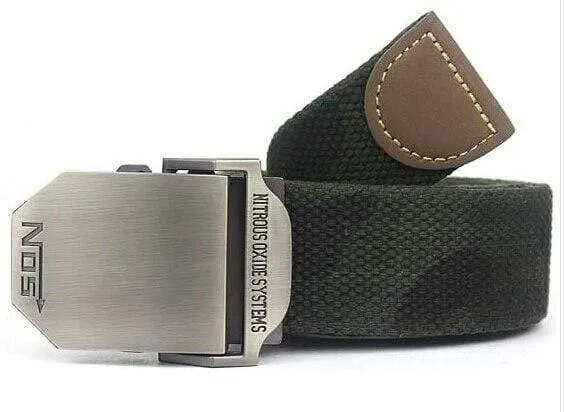 Herren Canvas Gürtel Western Military Tactical Belt Luxusgürtel für Männer & Frauen Hochwertige Casual Jeans Taille Gürtel