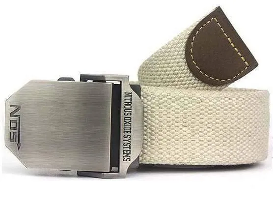 Herren Canvas Gürtel Western Military Tactical Belt Luxusgürtel für Männer & Frauen Hochwertige Casual Jeans Taille Gürtel