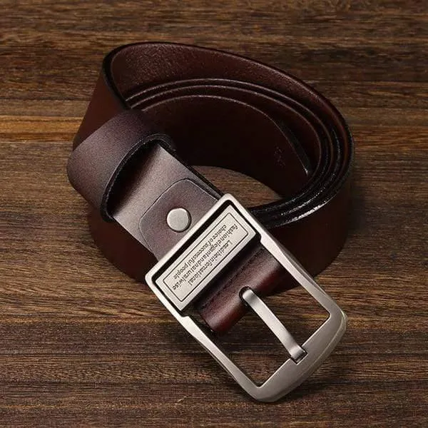 Herrengürtel Ledergürtel Herren Anstecknadel Kuh Echte Ledergürtel Für Herren 130cm Hochwertiger Herrengürtel Cinturones Hombre