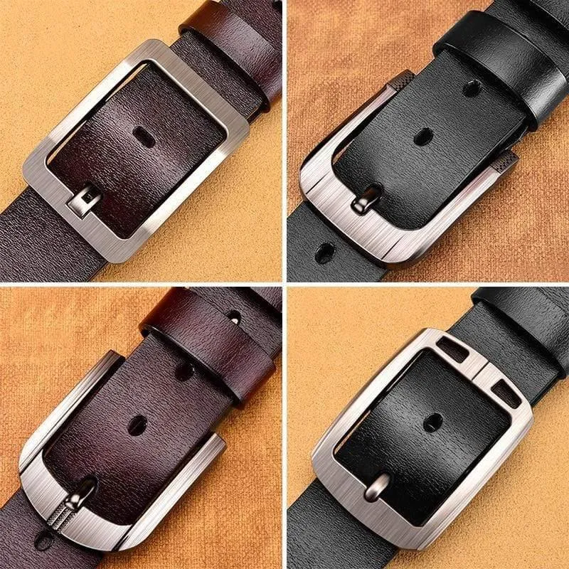 Leder Luxus Strap Männlich Gürtel Für Männer Neue Mode Klassische Vintage Pin Schnalle Männer Gürtel Hohe Qualität