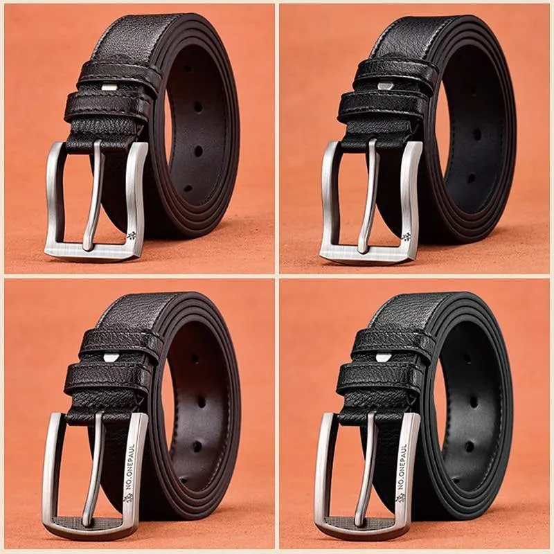 Leder Luxus Strap Männlich Gürtel Für Männer Neue Mode Klassische Vintage Pin Schnalle Männer Gürtel Hohe Qualität