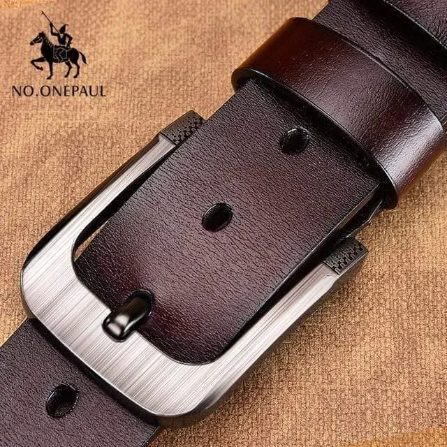 Leder Luxus Strap Männlich Gürtel Für Männer Neue Mode Klassische Vintage Pin Schnalle Männer Gürtel Hohe Qualität