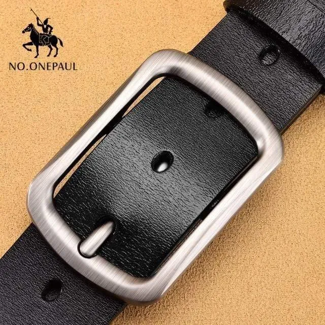 Leder Luxus Strap Männlich Gürtel Für Männer Neue Mode Klassische Vintage Pin Schnalle Männer Gürtel Hohe Qualität