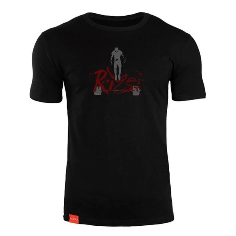 Männer Baumwolle Marke T-shirt Casual Mode Gedruckt Schwarz t-shirt Fitnessstudios Fitness Bodybuilding Workout Tees Tops Männlich Sommer Kleidung
