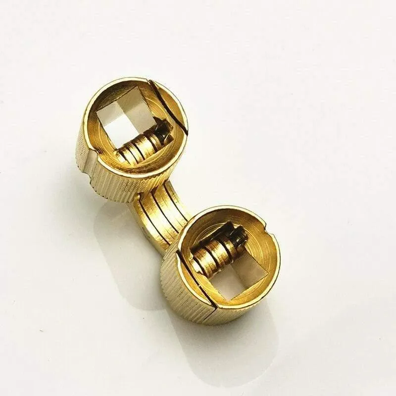 Versteckte Scharniere aus reinem Messing Ø 8 mm / 10 mm / 12 mm Laufscharnier Unsichtbares Möbelscharnier Hardware-Zubehör