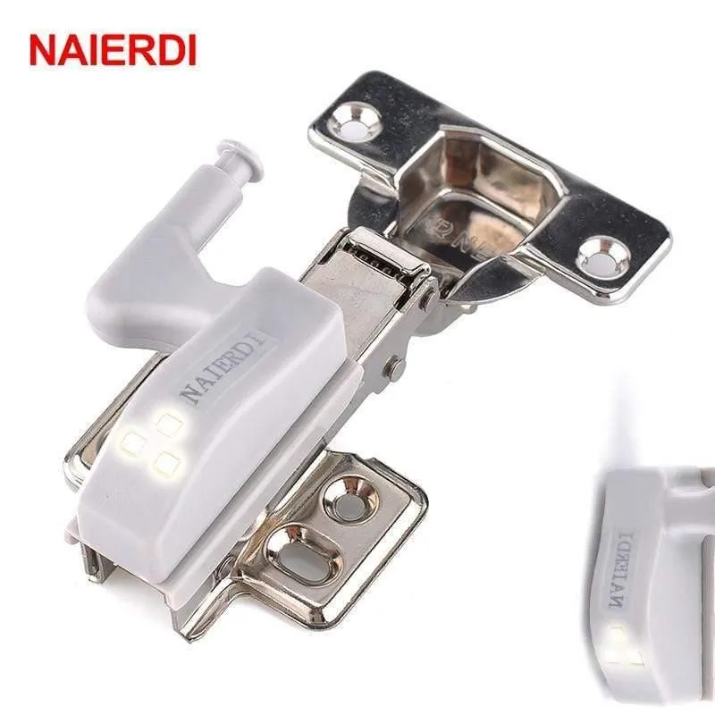 Universal Scharnier Licht LED Sensor Sensor Schrank Schrank Innenscharniere Lampe Home Küche Schlafzimmer Kleiderschrank Nachtlicht