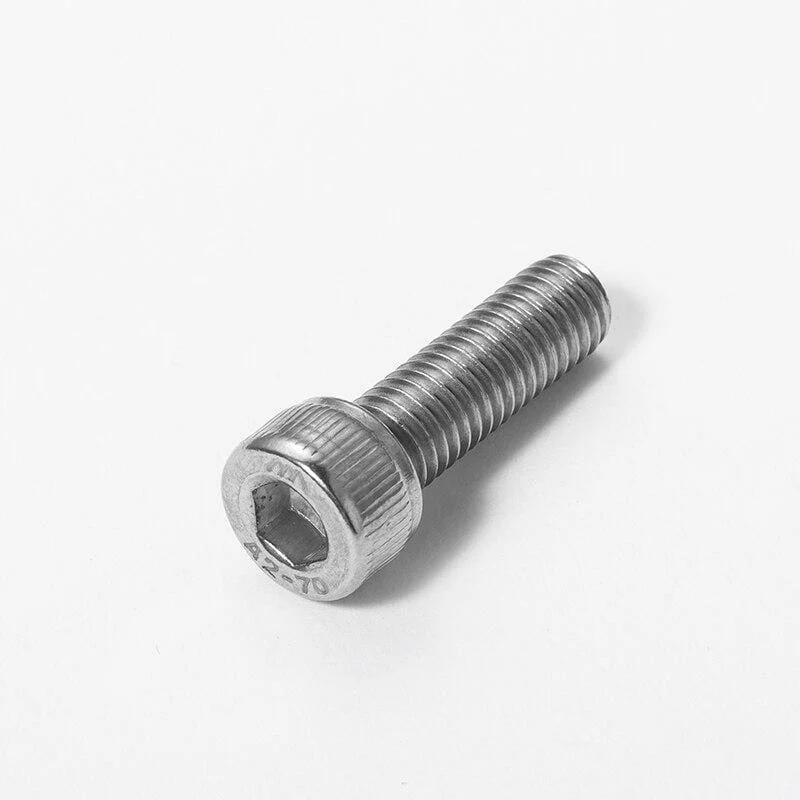 M3-Schraube 304 Edelstahl-Innensechskantschraube M3 * 5 6 8 10 12 22 25 30 35 40 45-mm-Innensechskantschraube M3 Mutter und Unterlegscheiben