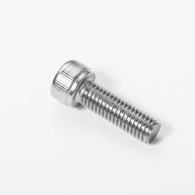 M3-Schraube 304 Edelstahl-Innensechskantschraube M3 * 5 6 8 10 12 22 25 30 35 40 45-mm-Innensechskantschraube M3 Mutter und Unterlegscheiben