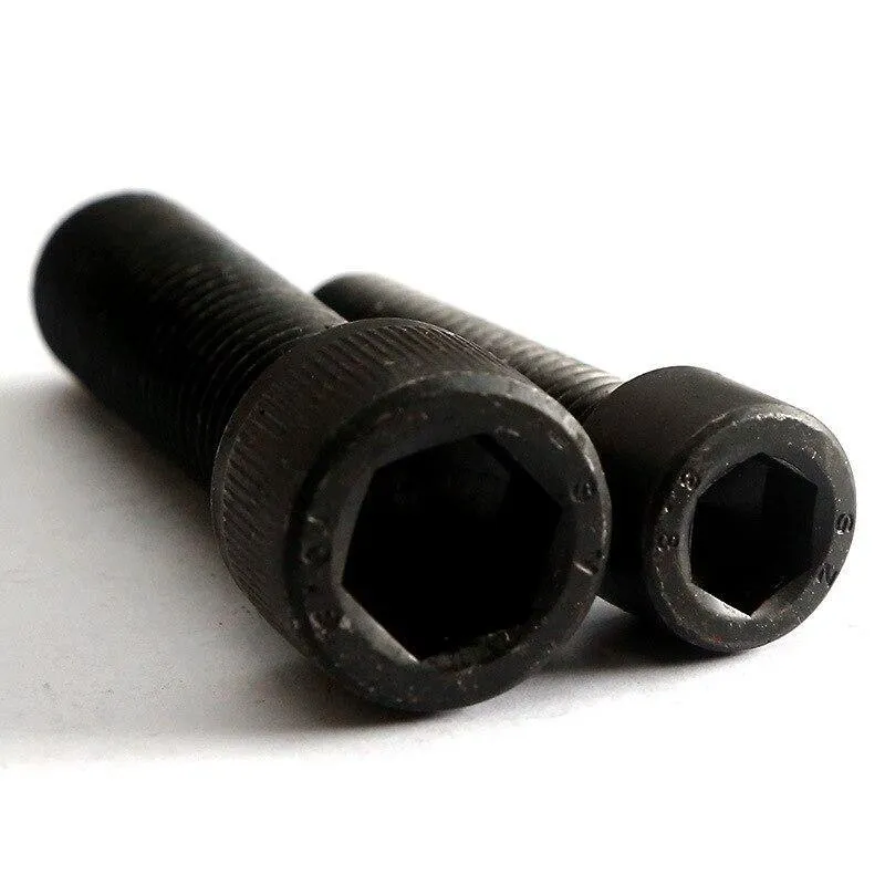 300 Stück / Set Schwarz Din912 M2 M2.5 M3 Innensechskant Innensechskantschraube Rundkopfschraube und Mutter Sortiment Kit Set