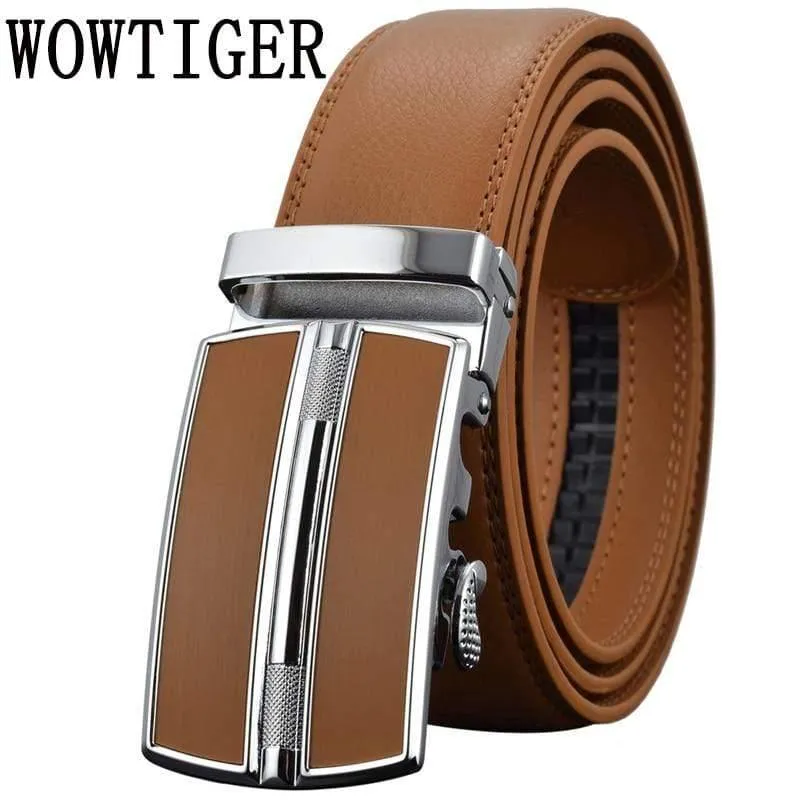 Herrengürtel Luxus-Automatikschnalle Echtlederarmband Schwarz Braun Für Herrengürtel Designermarke Hohe Qualität